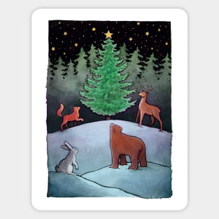 Christmas tree Sticker